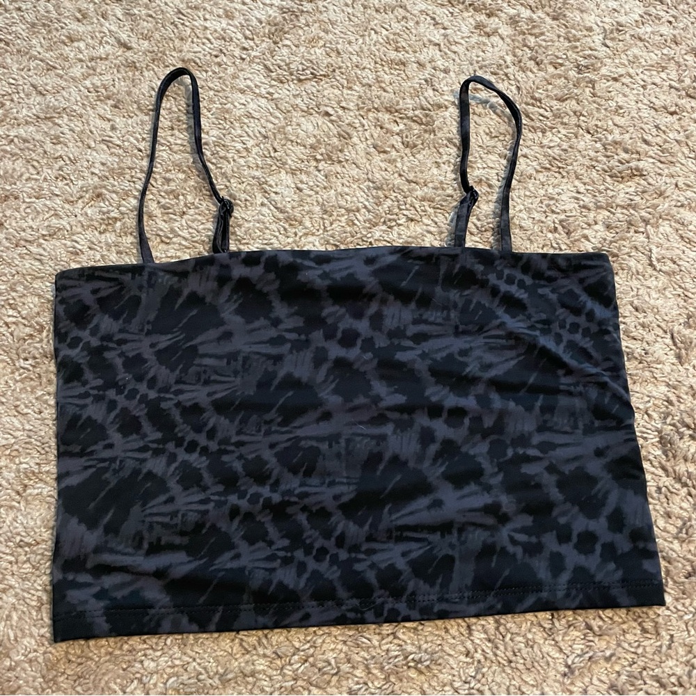 Cropped Square Neck Tank